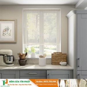 Rèm Văn Phòng Giá Rẻ Dạng Cuốn Vải lưới hãng Pilano