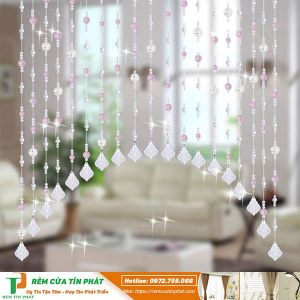Rèm hạt pha lê trang trí 01