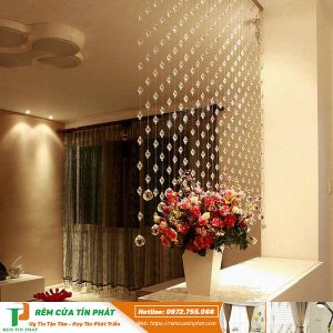 Rèm hạt pha lê trang trí 03