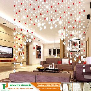 Rèm hạt pha lê trang trí 08