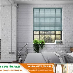 Rèm sáo nhôm bản 2.5cm - Hệ 2 dây - Vạn Thái mã ST05