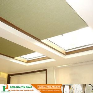 Rèm trần tấm phẳng che giếng trời Mã RT14