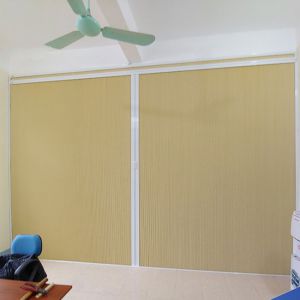 Rèm vách tổ ong ngăn phòng điều hòa
