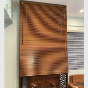 Rèm sáo gỗ che bàn thờ RGBT14