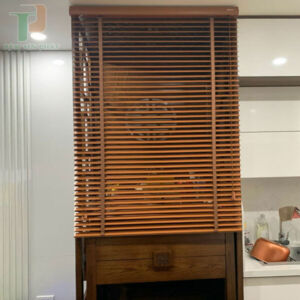 Rèm sáo gỗ che bàn thờ  - hệ 1 dây RGBT01