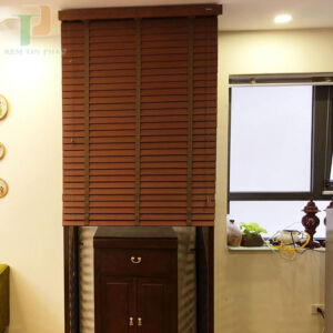 Rèm sáo gỗ che bàn thờ RGBT07