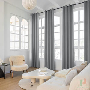 Rèm vải đẹp cản nắng tốt TP105