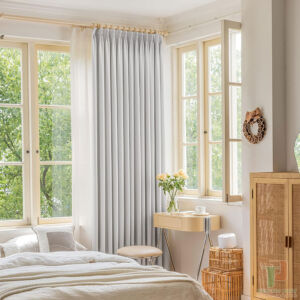 Rèm vải đẹp cản nắng tốt TP123