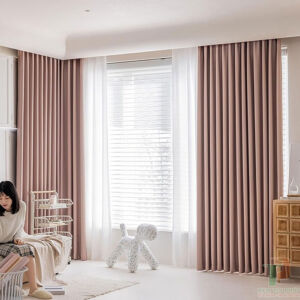 Rèm vải đẹp cản nắng tốt TP35
