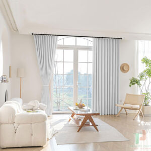 Rèm vải đẹp cản nắng tốt TP37