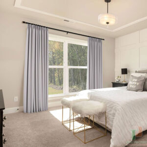 Rèm vải đẹp cản nắng tốt TP57