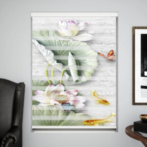 Rèm cầu vồng in tranh RCVI -  002