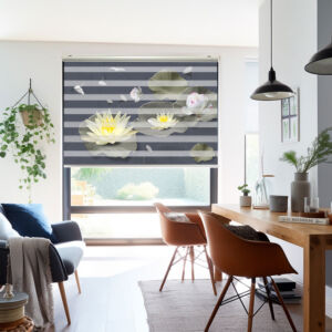 Rèm cầu vồng in tranh RCVI -  027