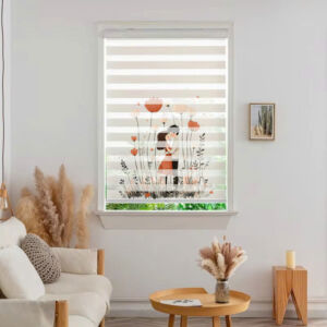 Rèm cầu vồng in tranh RCVI -  044