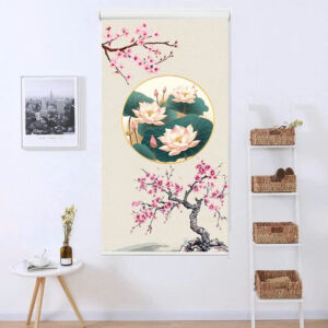 Rèm cuốn in tranh cản nắng 100% Mã HSE0703