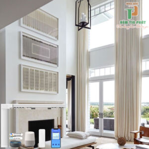 Rèm vải tự động Hàn Quốc Mã Thor | Động cơ rèm Modero mã MD50UQ1214-W (Wifi)